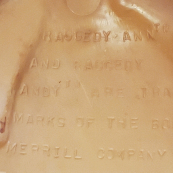 Raggedy Ann and Andy vintage 1977. Wall deco. By Bob Merrill. - Picture 7 of 10